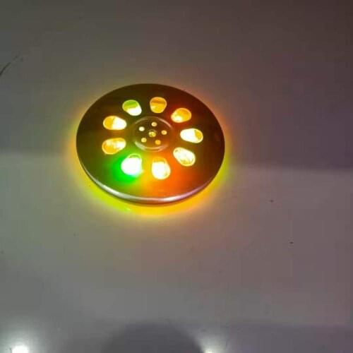 150pcs recessed waterproof RGB LED underwater massage hot tub air jet bubble LED light with 30pcs screen touch controller
