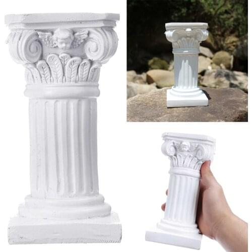 16/19CM Roman Pillar Greek Column Resin Figurine Base Wedding Decoration CenterpieceTable Decor Gift Party Events Accessories