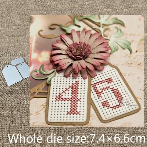 XLDesign Craft Metal Cutting Dies stencil mold 3pcs embroidery decoration scrapbook Album Paper Card Craft Embossing die cuts