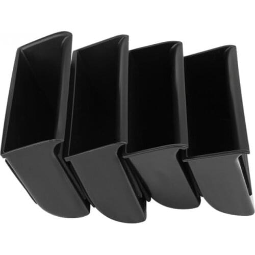 4Pcs Car Inner Side Door Storage Box Holder for Land Rover LR4 Discovery 4 2009 2010 2011 2012 2013 2014 2015 2016 Car Styling