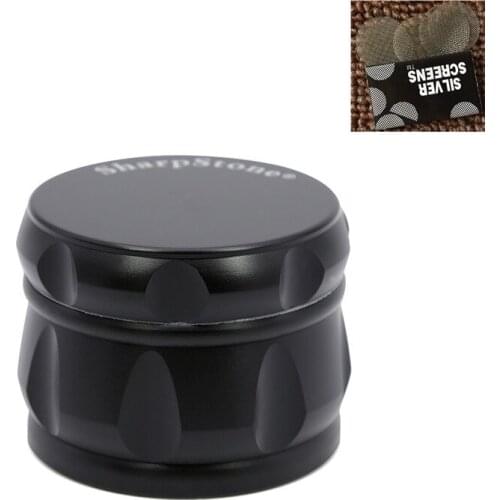 4-layer Aluminum Tobacco Grinder Smoke Grinders herb grinder Cigarette Accessories Smoking Pipe Metal smoke grinder Herbal Herb