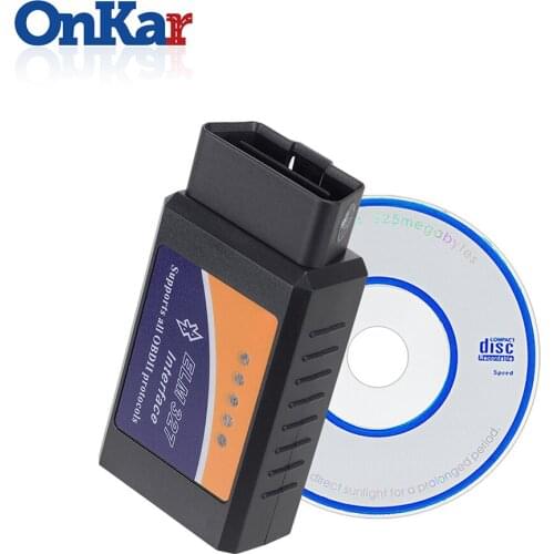ONKAR ELM327 OBD Ⅱ Bluetooth Scanner elm 327 V2.1 OBD 2 Car Diagnostic Tool For Android Auto Scanner Car Android Radio