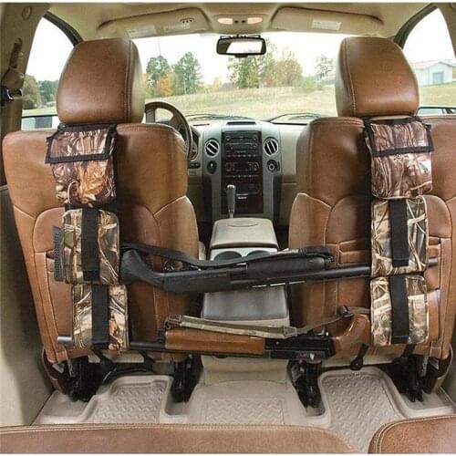 Outdoor Hunting Back Seat Gun Holder Shotgun Truck Rack Vehicle Rack Car Hunting Rifle Storage