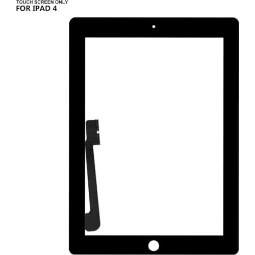 For iPad 4 A1458 A1459 A1460 touch Screen Digitizer Panel Glass For iPad 3 Touch Screen