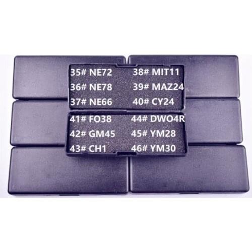 LiShi 2 in 1 Finder 2in1 NE72 NE78 NE66 MIT11 MAZ24 CY 24 FO38 ign GM45 CH1 DWO4R YM28 YM30 For Toyota Locksmith Tools