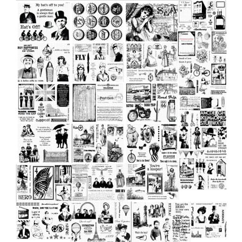 Background Clear Silicone Stamp Seal DIY Scrapbooking photo Album Decorative A0793