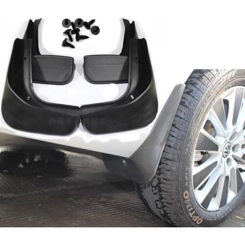 FUNDUOO For VW GOLF MK7 2013 2014 2015 2016 2017 Front Rear Mud Flaps Splash Guards mudguard Set of 4 Pcs Free Drop Shipping