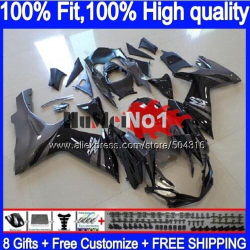 Injection For SUZUKI K11 GSXR 750 600 2011 2012 2013 2014 2015 2016 Stock black 18MC.77 GSXR600 GSXR750 11 12 13 14 15 Fairing