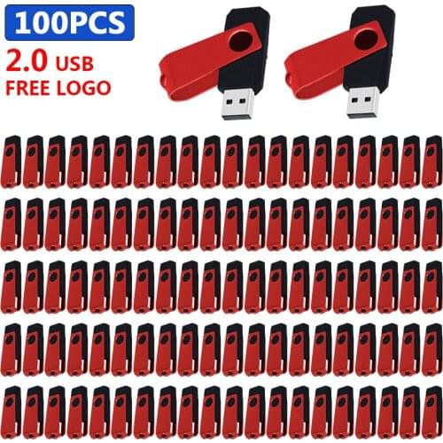 100pcs/lot metal USB Flash Drive16GB 8GB 4GB flash disk Pen drive 64GB 32GB 128GB memory stick USB 2.0 Flash USB Stick pen drive