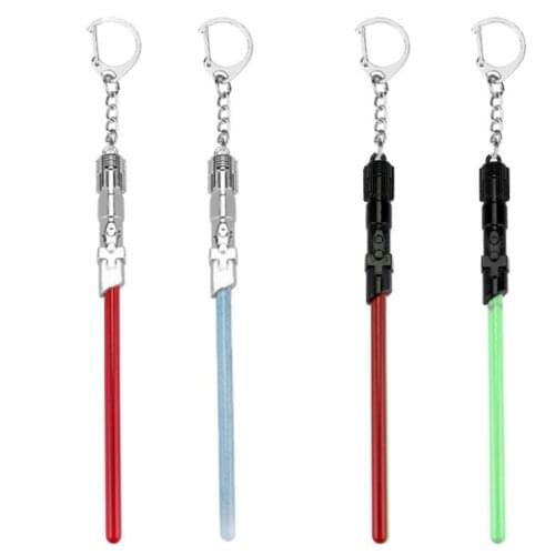 Lightsaber keychain Length Stormtrooper Key Chain Ring Holder Cosplay Jewelry Men Gift Porte Clef Chaveiro Trendy