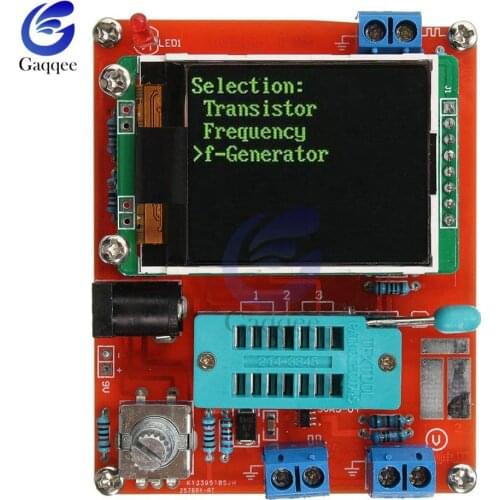 DIY Kit LCD ESR GM328 Transistor Tester Diode Capacitance Voltage Frequency Meter PWM Square Wave Signal Generator Multimeter