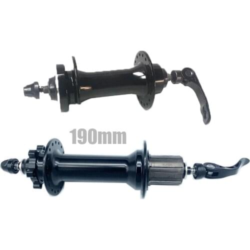 QT Alloy Aluminum Fat Bike Hubs 36H F135 R190 Fat Tire Snow Bike Casttle Disc Bicycle Hub