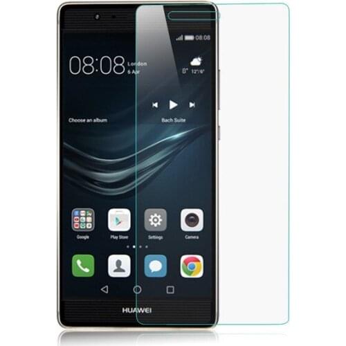 0.26mm Explosion-proof Front LCD Tempered Glass Film for Hauwei P9 Plus Screen Protector pelicula de vidro with clean tools