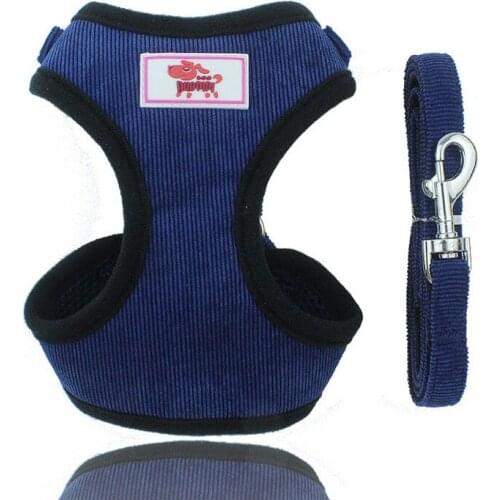 10PCS / LOT Breathable New Pet Leash Teddy Vest Style Puppy Chest Straps Pet Supplies