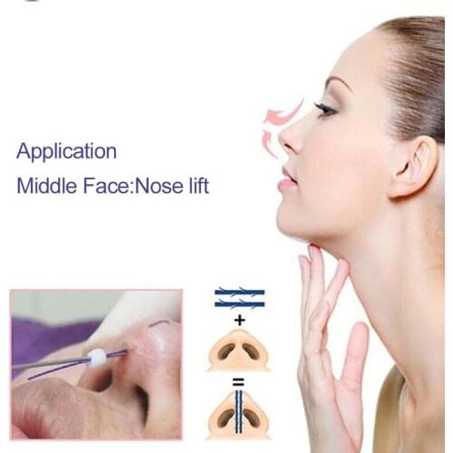 20Pcs Hilos Tensores Mono Cog Beauty Nose Up Lifting 19g 38mm 20pcs/Bag Sterile Package With L Needle