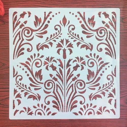 30 * 30 cm DIY large round flower mandala diy stencil painting scrapbook coloring engraving album decoration template stencil