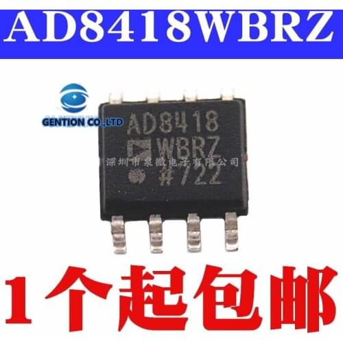 5PCS AD8418WBRZ AD8418 SOP8 in stock 100% new and original