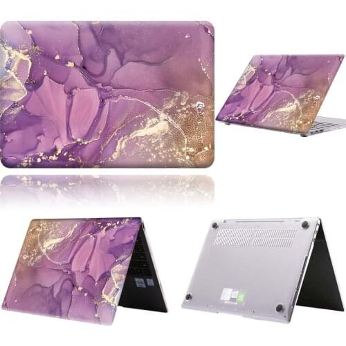Purple Color Laptop Shell Case For Huawei MateBook 13/13 AMD Ryzen/14/D14/D15/X 2020/X Pro/Pro 16.1/Honor MagicBook 14/15