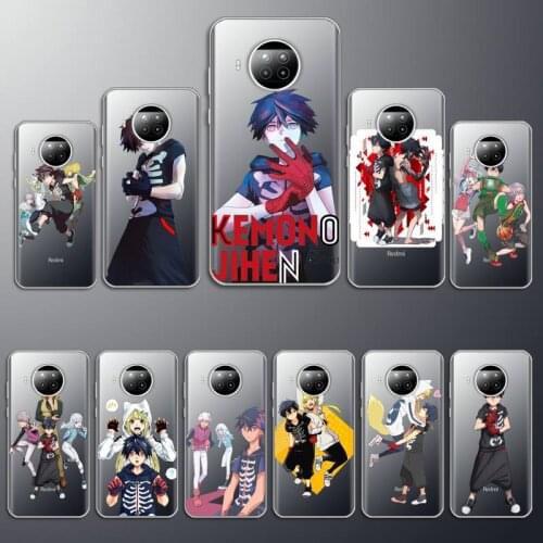 Anime kemono incidents cute Phone Case Transparent for Xiaomi mi note 10 8 9 t HUAWEI p30 40 11 Samsung S 8 9 10 20 pro lite