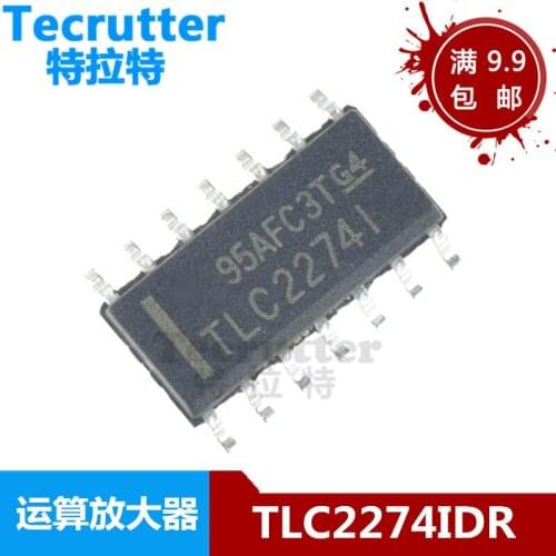 10pcs/lot Operational Amplifier Chip Tlc2274i Tlc2274idr 2274 Ti Sop-14 Brand New & Original