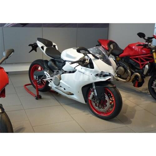 New ABS Plastic Shell Motorcycle Fairing kit Fit For Ducati 899 1199 panigale 1199S 2012 2013 2014 2015 Custom White Cool