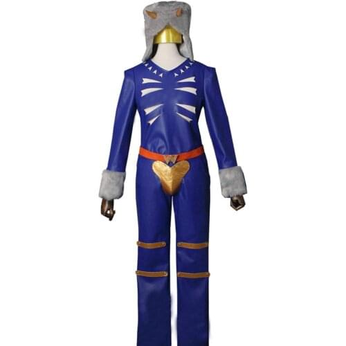 2019 JoJos Bizarre Adventure Stone Ocean Weather Report Cosplay Costume