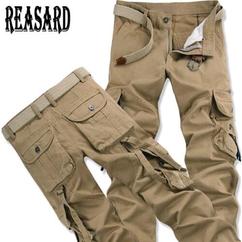 Fashion Brand man Military Army Camouflage Cargo Pants Plus Size Multi-pocket Overalls Casual Baggy Camouflage Trousers Men