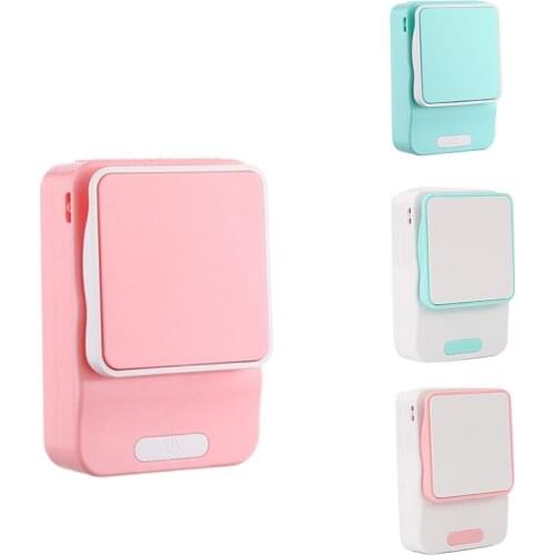 New Lazy Neck Hanging Waist Fan USB Charging Mini Desktop Small Fan Handheld Hanging Waist Fan