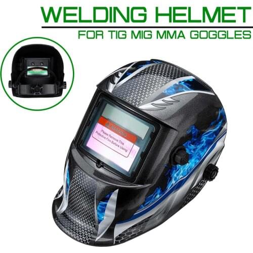 Professional Solar Automatic Darkening Welding Mask Welding Helmet For TIG MIG MMA Goggles Light Filter Welders Soldering Work