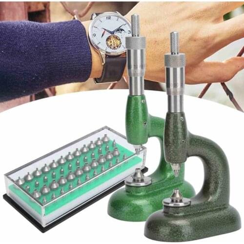Professional Rhinestone Diamond Setting Applicator Machine Gem Setting Adjuster Tool Kit Watch Repairing Tool for Watchmaker