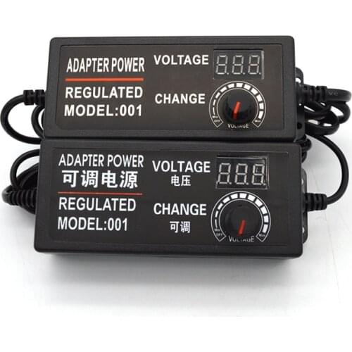 Adjustable Power Adapter 3V-12V 3V-24V 9V-24V 1A 2A 3A 5A Power Adapter Transformer 220V To DC 12V AC Adaptor Adjustable Charger