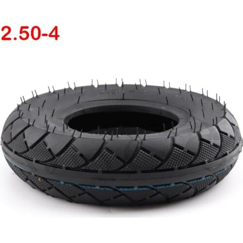 Good Quality 2.50-4 Tire and Inner Tube 2.50-4" for Hand Truck/Utility Cart Gas & Electric Scooter Bike Gas Scooter Bike Motor