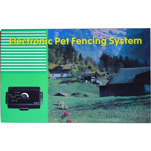 Radio Fence System Electronic In-Ground Pet Fence Dog Training Collar Fence Containment System 023