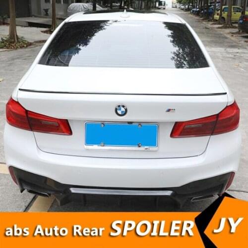 For G30 G38 Spoiler 2018-2019 BMW 5 series ZSK 520i 525li 528i Spoiler ABS plastic Material Car Rear Wing Color Rear Spoiler