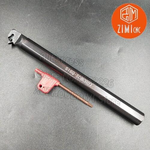 Boring Tool Bar S16Q-SDWCR07 Internal Cutting Bracket Lathe Quick Change Tool Post Knife Holder For Lathe Turning Tool Holder