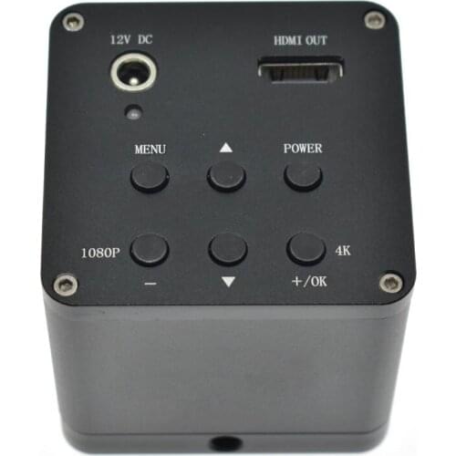 1080P 4K HD 8MP 1/2.5-inch Digital Electronic Industrial C mount Video Microscope HDMI Camera Phone Repair Teaching Demonstrat