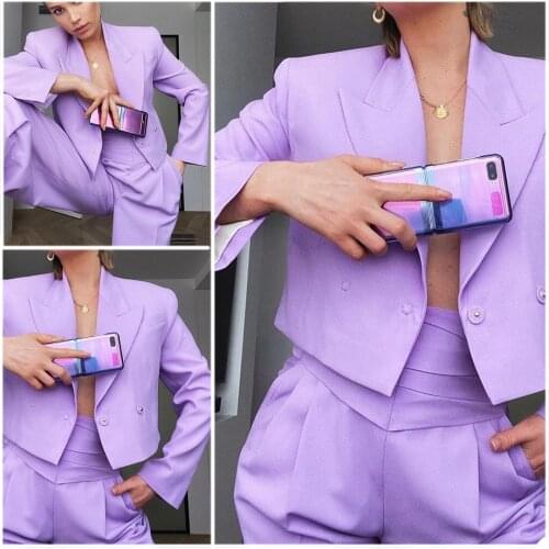 Chic Fashion Women Pant Suits Custom Made High Quality Streetwear Photoshoot Pants Suits Wedding Party Prom 2 Pieces
