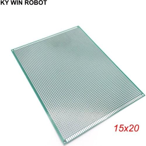 1pcs 15x20cm 150x200 mm Double Side Prototype PCB Universal Printed Circuit Board Protoboard For Arduino