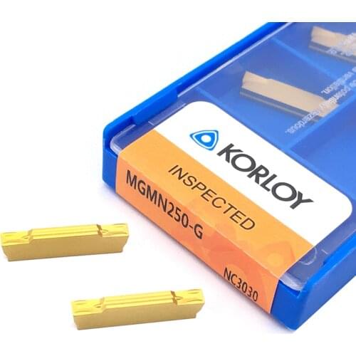 10pcs MGMN250 G NC3030 2.5MM High Quality Carbide Inserts Grooving Turning Tool MGMN 250 CNC Blades Lathe Cutter Tools For Steel