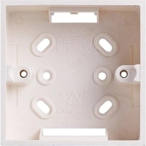 10Pcs bottom box switch box of panel switch is suitable for the special bottom box of type 86switch bottom box slot Surface moun