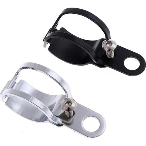 2 Pcs/Set Light Holder Lamp Brackets Motorcycle Turn Signals Fork Clamps Bracke
