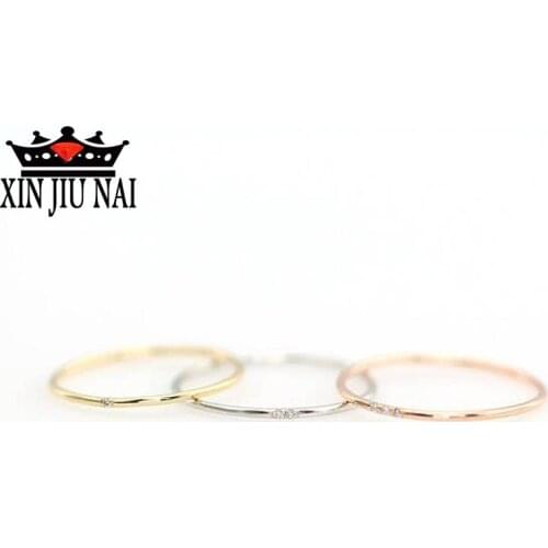 2020 new Classic charm simple Princess ring with high quality zircon CZ leisure jewelry fashion gift elegant temperament woman