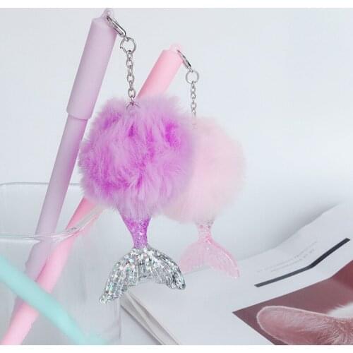 36PCS High-Grade Pen Cartoon Fish Ball Color Needle Creative Gel Pen Student Stationery Kawaii School Supplies