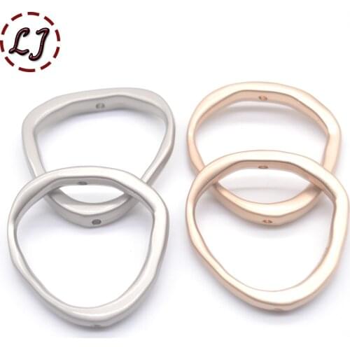 New 6pcs/lot high quality Hollow simplicity style metal sewing button garment accessory women overcoat decorative button DIY