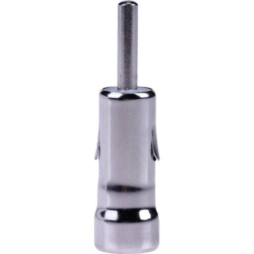 Car Radio Antenna Adapter Auto Stereo Aluminum MP3/CD Player Antenna Aerial Connector Plug ISO to DIN Car Accessories