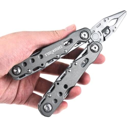 EDC Multitool Plier Cable Wire Cutter Multi Tools Folding Household Knife Pincers Portable Outdoor Hiking Camping Emergency Tool