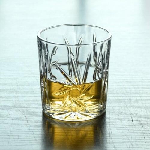 Set of 2 top quality crystal whiskey wine glass for party club beer drinking glass cups 0901-54