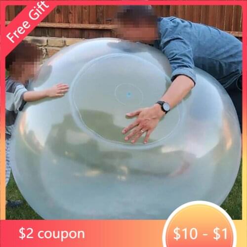 L Size Childrens Outdoor Soft Air Water Filled Bubble Ball Blow Up Balloon Toy Fun Party Games Summer Great Gifts Wholesale