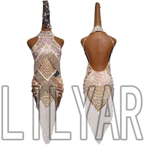 New Latin Dance Dress Competition Dress Costumes Skirt Performing Dress Adult Customize Children Red Matador Skirt Split Skirtes