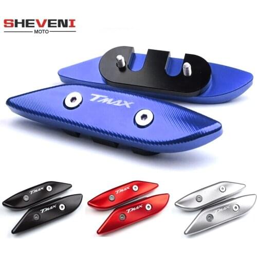 New Design with T-MAX LOGO For Yamaha Tmax 530 tmax530 sx dx 2017 2018 2019 2020 High Quality Motorbike Mirror Hole Cap Covers